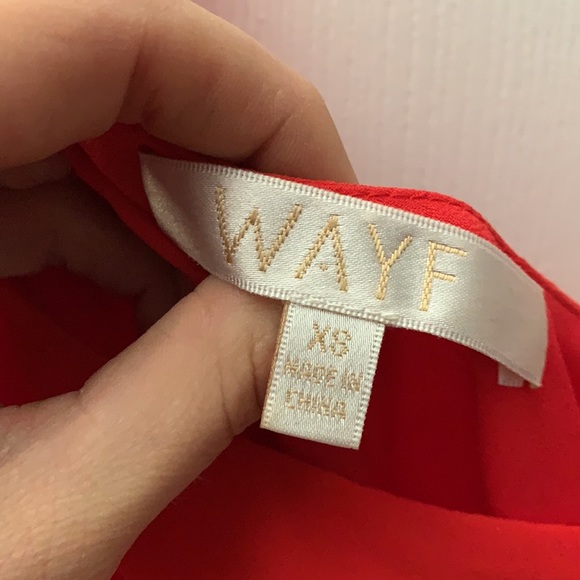 WAYF RED DRESS - Picture 5 of 7